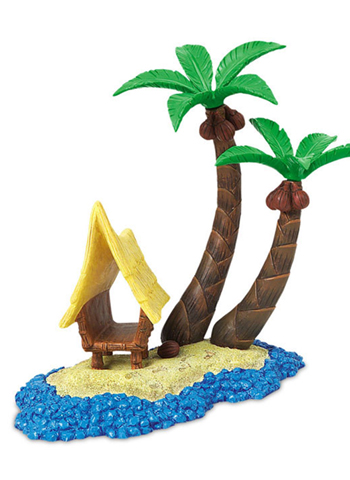 Tank Tiki Hut Accessory